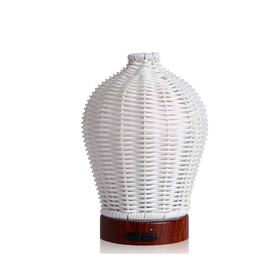 100ML Rattan Ultrasonic Cool Mist Diffuser for Essential Oils CH64 ...